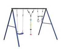 Vidaxl Jeu De Balançoire Extérieur Avec Balançoire Trapèze Et Échelle