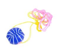 Jeu de Balle à Tirer Jouet de Glissement Balle Développement Coordination Mains Yeux Poignées Confortables Résistant Adapté à L'Interaction Parent Enf, Bleu