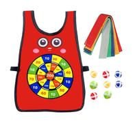 Jeu De Balle Attrape - Veste Collante Et Projectile | Jouet de Lancer Extérieur pour Plage, Jardin Arrière, Adulte, Enfant, Parc, Intérieur, Pique-Nique, Éducation Physique, Pelouse, Activités et