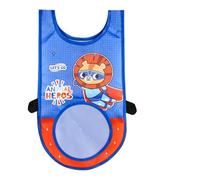 Jeu de balle de nation pour enfants - Balles en peluche Catch Toss - Portable - Avec gilet adhésif - Pour l'école, la cour, l'extérieur