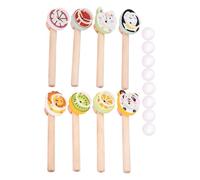 Jeu De Balle Flottante - Jouet De 5,51 Pouces | Ensemble En Bois PVC - Jeu De Fête Sensorielle À Équilibre Flottant Avec 8 Soufflets Et 8 Balles Pour Adultes, Extérieur, Intérieur, Anniversair