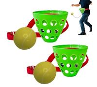 Jeu De Balle Swing - Jouet De Tasse À Ceinture Réglable | Jeu D'entraînement De Coordination pour Les Fêtes en Intérieur Et en Extérieur | Ensemble De Boules De Corde Élastique | Adresse Familia