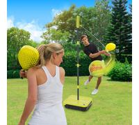 Mookie Jeu de raquettes Swingball® PRO Toutes Surfaces Hauteur réglable 2 raquettes vraie balle