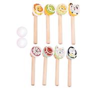 Jeu de balles gonflables, 8 pièces, équilibre sensoriel flottant, activité sensorielle en soufflant la balle, pour intérieur, extérieur, maison, école, crèche, , anniversaire, Noël, Nouvel An