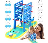 Jeu De Balles Sur Échelle Pour - Jouet Éducatif d'Éjection de Balles - Jeu de Société Familial pour Table - Pour à la Maison Préscolaire Jardin d'Garderie Salle de Classe Salle de Jeux