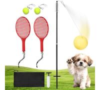 Jeu De Ballon Captif pour Jardin,Équipement Sportif Interactif - Jeu de Tetherball pour Jardin et Extérieur - pour Pelouse Parc Adultes Et