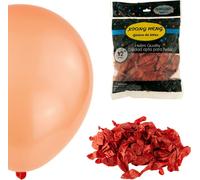 Jeu de ballons gonflables 100 pcs - or rose