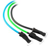 Jeu de bandes extensibles réglables avec accessoires et guide d'exercices Tribainer InnovaGoods (paquet de 3)