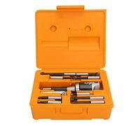 Jeu de barres d'alésage anglais R8 en acier au carbone de haute précision, pour l'usinage des métaux, processus de tour CNC 0.001 pouces F1 7 16 20UNF 13 pièces