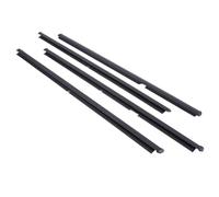 Jeu de barres d'arbre de fenêtre, 4 X adaptés au Cherokee II WJ WG, bande d'étanchéité de porte, joints automobiles avant et arrière, Automobiles Fenêtre Décoration Extérieure