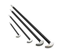 Jeu de barres de 4 pièces - Jeu de barres d'automobile, jeu de barres de | jeu de pieds de porc outils pour le travail du bois, 4 barres de mécanique, outils à main pour