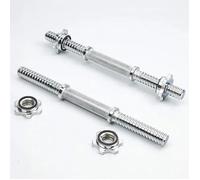 Jeu De Barres D'haltères-2 Pièces, 40 Mm, En Chrome, Set De Barres D'haltères Courts Avec Fermetures Étoile Multicolore