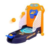 Jeu de basket-ball de table - Jeu d'arcadee de basket-ball à 2 joueurs, jeu de basket-ball pour enfants, jouets de basket-ball amusants, machine de basket-ball intérieur, machine de lancement d