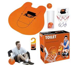 Jeu de Basket Monté aux Toi - Jouet d'activité de salle de bain en PVC - Équipement de plaisir de tir d'intérieur - Fonction de jeu de coordination œil-main - Kit de divertissement récréatif compact |