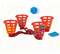 Jeu de basket portable pour enfants, mini panier en plastique ABS avec ballon pour jouer à l'intérieur ou à l'extérieur