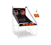 Jeu de Basketball d'Arcade Pour 2 Joueurs Pliable Tir 4 Balles Pour Domicile