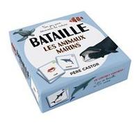 Jeu de bataille - Les animaux marins Adeline Ruel (Auteur)