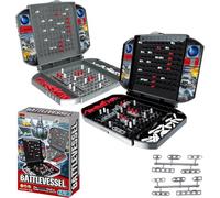 Jeu de bataille navale - Petit jeu de société - Navires classiques - Jeu de société - Jeu de stratégie pour enfants à partir de 4 ans - Cadeau d'anniversaire - Jeux de fête