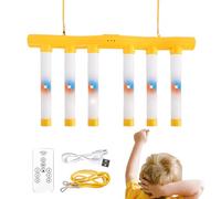 Jeu de Bâtons à Attraper pour Enfant - Compact avec Télécommande et Lumières Colorées - Entraîneur de Temps de Réaction avec Baguettes Tombantes | pour et pour Animations en Intérieur et Extérieur