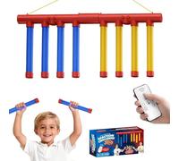 Jeu De Bâtons À Lâcher Réflexe, Jouet D'Entraînement À La Réaction Avec Bâtons Tombants Défi Pour Jeu De Réflexes Bâton Tombants Jeus De Capture De La Coordination Œil-Main Pour Enfant Et Adultes