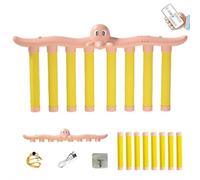 Jeu de bâtons d'attrapage, jeux familiaux pour enfants et adultes, jeu de capture des bâtons tombants, jeux de réaction DropIt Catch It Win It, 3 vitesses de chute, jeu de coordination œil-main