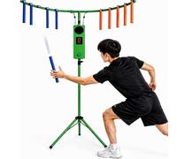 Jeu De Bâtons Interactif, Jeu De Réflexes Avec 5 Vitesses Et LED | Défi de Réaction Rapide avec Musique et Télécommande pour Moments en Famille, Groupes et Animations(Green)