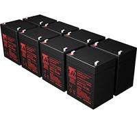 Jeu de Batteries T6 Power pour APC Smart-UPS SMT2200RMI2U, VRLA, 12 V