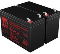 Jeu de Batteries T6 Power pour Fortron FSP FP 2000, VRLA, 12 V