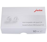 Jeu de becs à lait pour machines à café Jura entièrement automatiques CX1...