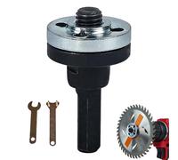 Jeu de bielles pour meuleuse d'angle de forage | Adaptateur d'arbre de meuleuse d'angle avec clé | Ensemble de perceuse électrique et de liaison, accessoires de polissage de voiture, raccords