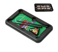 Jeu de Billard de Table Portable, Dessus de Table de Billard pour - Jeu de de pour - Petit Jeu de, Table de, Jouet pour la Famille, Les Amis et Les