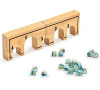 Jeu de billes et cible en bois massif CAYRO - Pour enfant de 3 ans et plus - Modèle 513