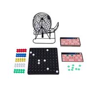 Jeu de Bingo/Lotto 90 Boules avec Mélangeur en Métal - Set Complet