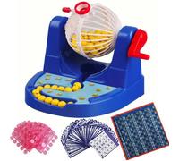 Jeu de Bingo MXZZAND - Console de loterie simulée pour enfant - Blanc - 2 joueurs ou plus - A partir de 3 ans