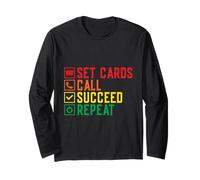 Jeu De Bingo Set Cards Call Succeed Repeat Bingo Manche Longue