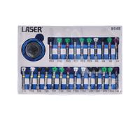 Laser 8648 Swivel Palm Grip Magnetic Bit Set 25pc