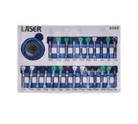 Laser 8648 Swivel Palm Grip Magnetic Bit Set 25pc