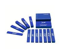 Jeu De Blocs De Jauge 9/15 Pièces, Bloc De Jauge De Hauteur Métrique/pouce En Aluminium, Barres De Configuration Bloc De Jauge De Test Portable, Outil De Mesure,Construction robuste(15pcs Blue Inch)