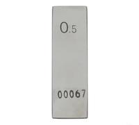 Jeu de blocs de jauge de 0 5 à 100 mm avec inspection d'étrier pour métrologie industrielle, mesure dimensionnelle et étalonnage mécanique des pièces (0,5)
