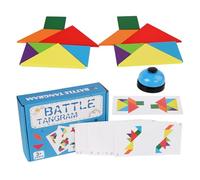 Jeu de Blocs de patrons - Activités d'apprentissage avec Tangram - Jeux de Formes - Destiné aux de 4 à 8 Ans et aux Filles pour Classe, Jardin d', éducation à la Maison CLAS