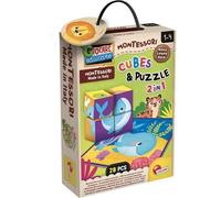 Jeu De Bois Et Carton Pour Associations - Lisciani - Dextérité Et Observation