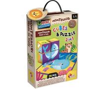 Jeu De Bois Et Carton Pour Associations - Lisciani - Dextérité Et Observation