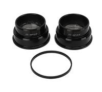 Jeu de Boîtier de Pédalier Vélo, Alliage d'Aluminium, Roulements Scellés, Entretoise 41mm - Résistance et Légèreté, Étanchéité et Durabilité, Pour Cyclistes Exigeants