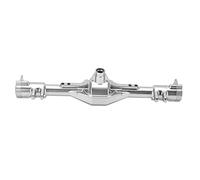 Jeu de boîtiers d'essieu en alliage d'aluminium, pour LOSI SUPER BAJA REY 2.0 1/6 RC, pont de boîtier d'essieu de voiture (Argent)