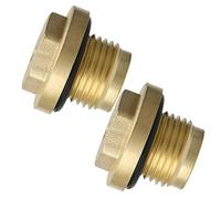 Jeu de Bouchons de Vidange de Remplissage Diff en Laiton, pour 2 Td5 et V8, Remplacement Pratique avec Bagues d'étanchéité pour l'étanchéité