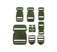 Jeu de boucles 9 pcs. Mil-Tec - Olive