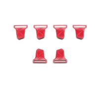 Alpinestars Snap Buckles Set Bionic 10&7 Knee Braces Rouge