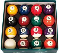 Jeu de boules de billard Aramith 50.8mm