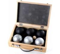 Jeu de boules de luxe dans un coffret en bois Noir mat G