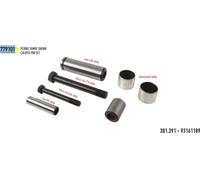 Jeu de boulons coulissants pour douilles d'étrier Iveco EuroCargo | 381,391, 93161189, 779101